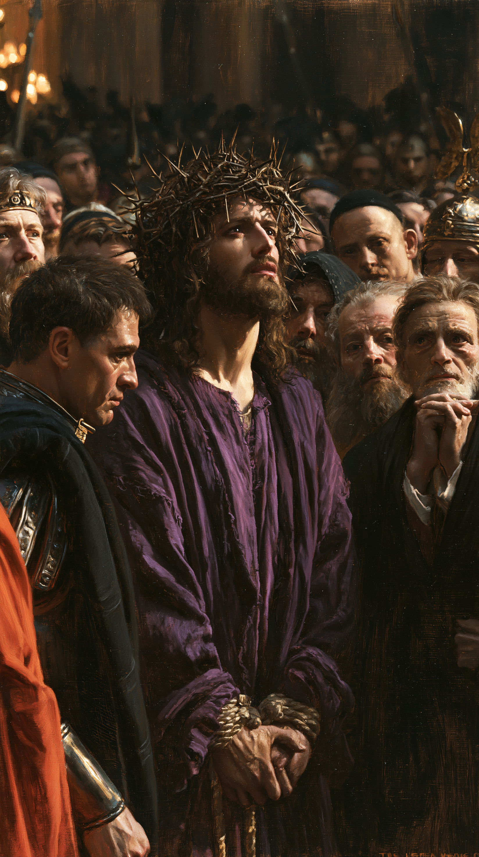 Ecce Homo - Sacred silence · Portrait n° 9 — aperçu de la finition sélectionnée