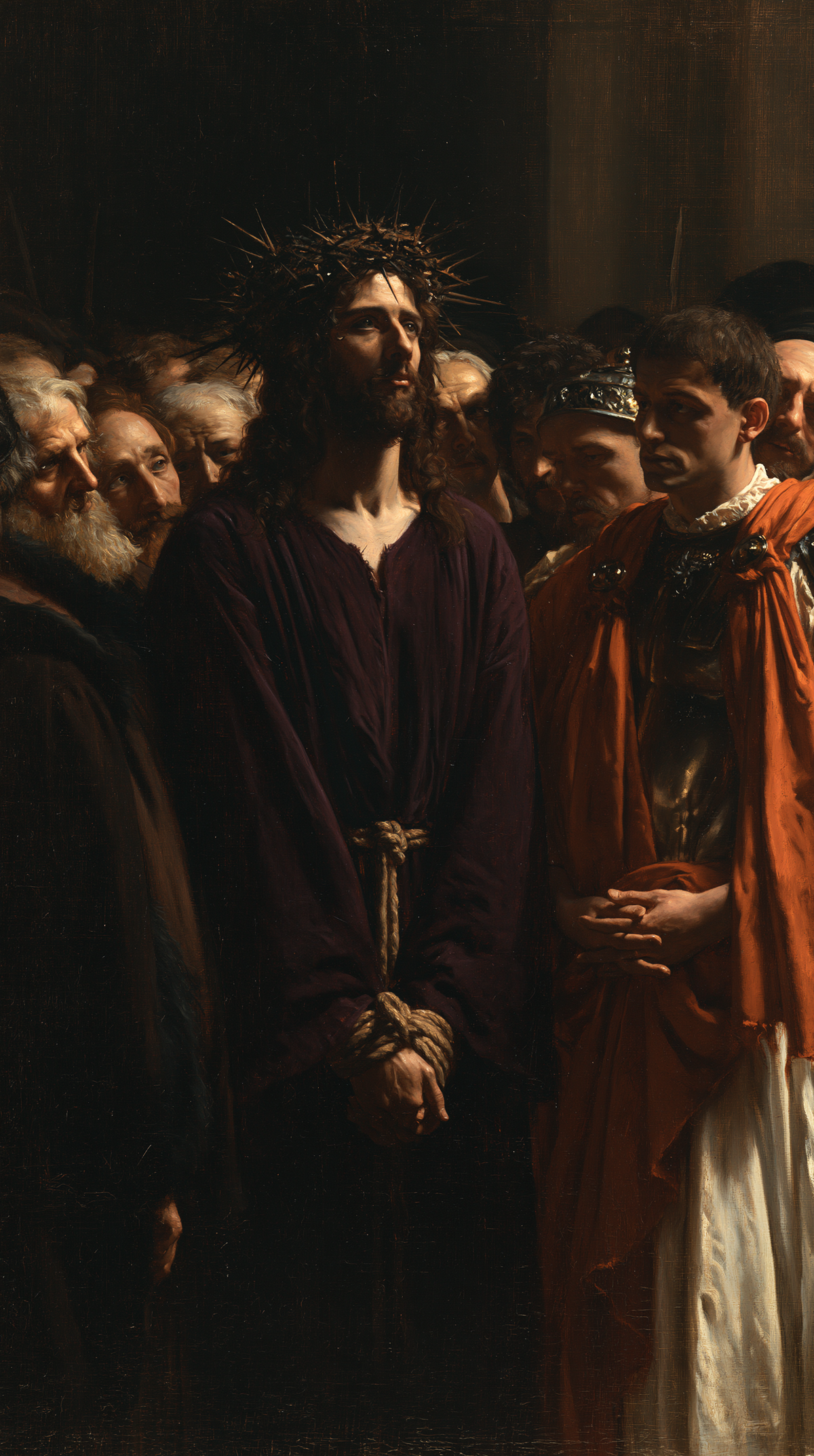 Ecce Homo - Sacro silenzio · Ritratto n° 11 - Arte cristiana