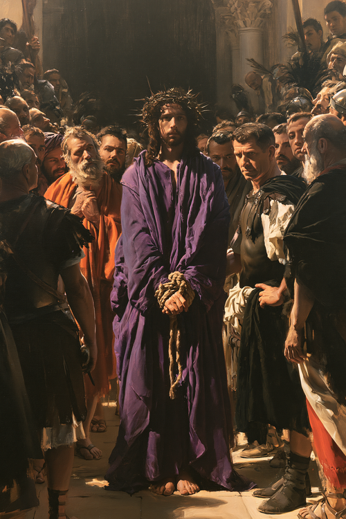 Ecce Homo - Sacro silenzio · Ritratto n° 13 - Arte cristiana