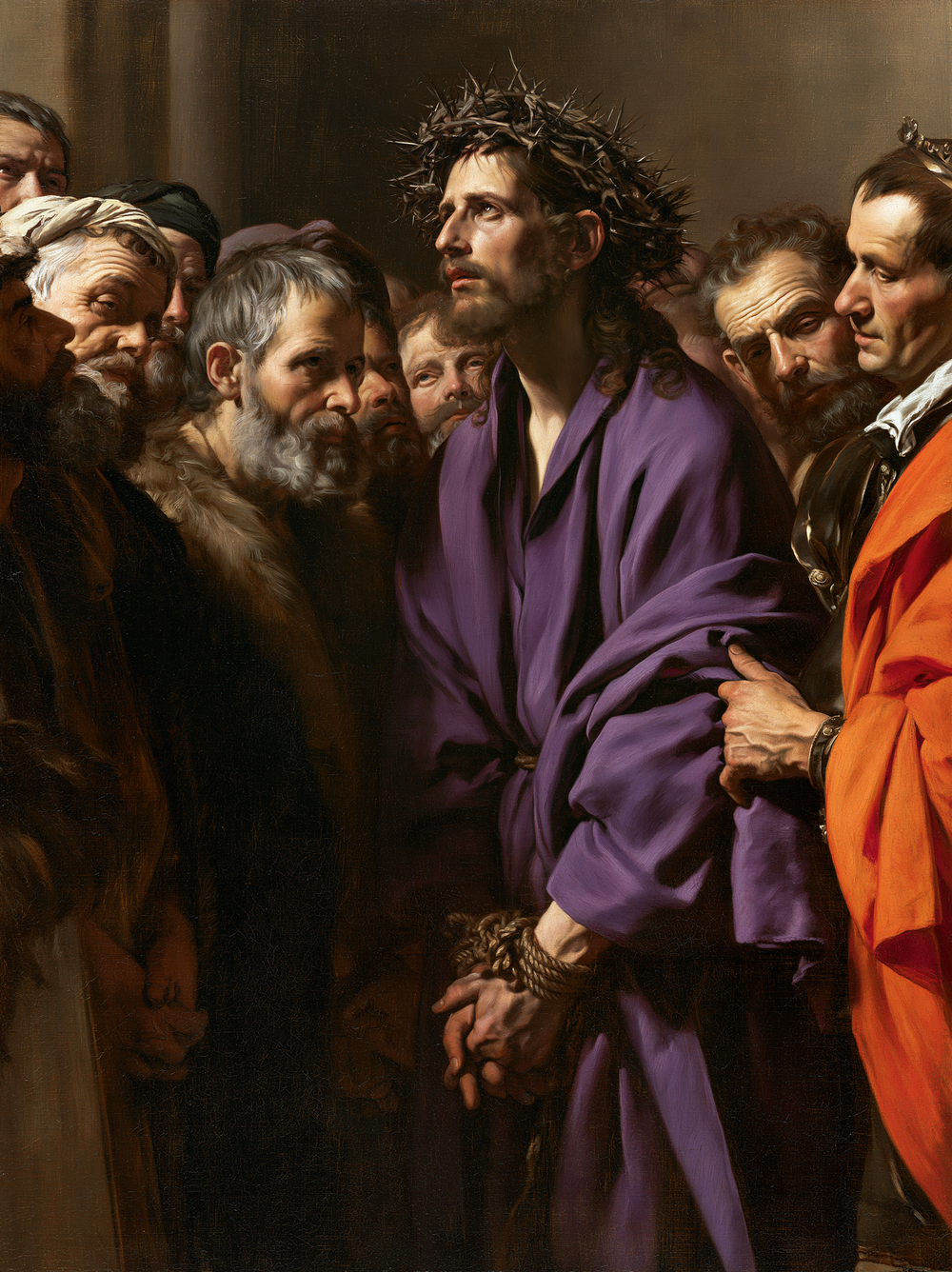 Ecce Homo - Sacro silenzio · Ritratto n° 17 - Arte cristiana