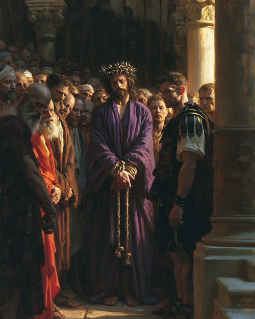 Ecce Homo - Sacro silenzio · Ritratto n° 21 - Arte cristiana
