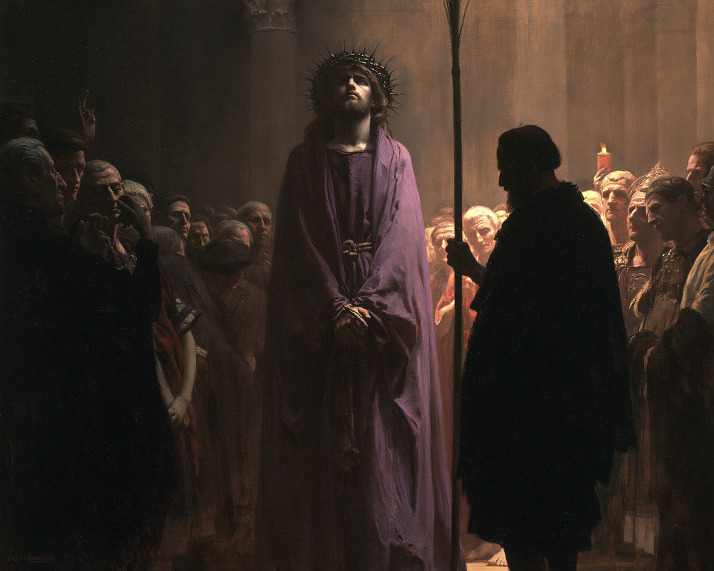 Ecce Homo - Simbolista · Paesaggio n° 5 - Arte cristiana