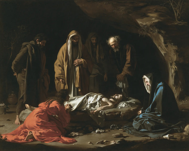 The Entombment of Jesus Christ — The Silent Circle of the Tomb