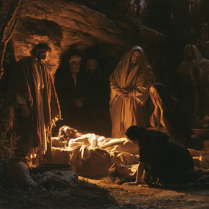The Entombment of Jesus Christ - Black and Gold · Square n° 3