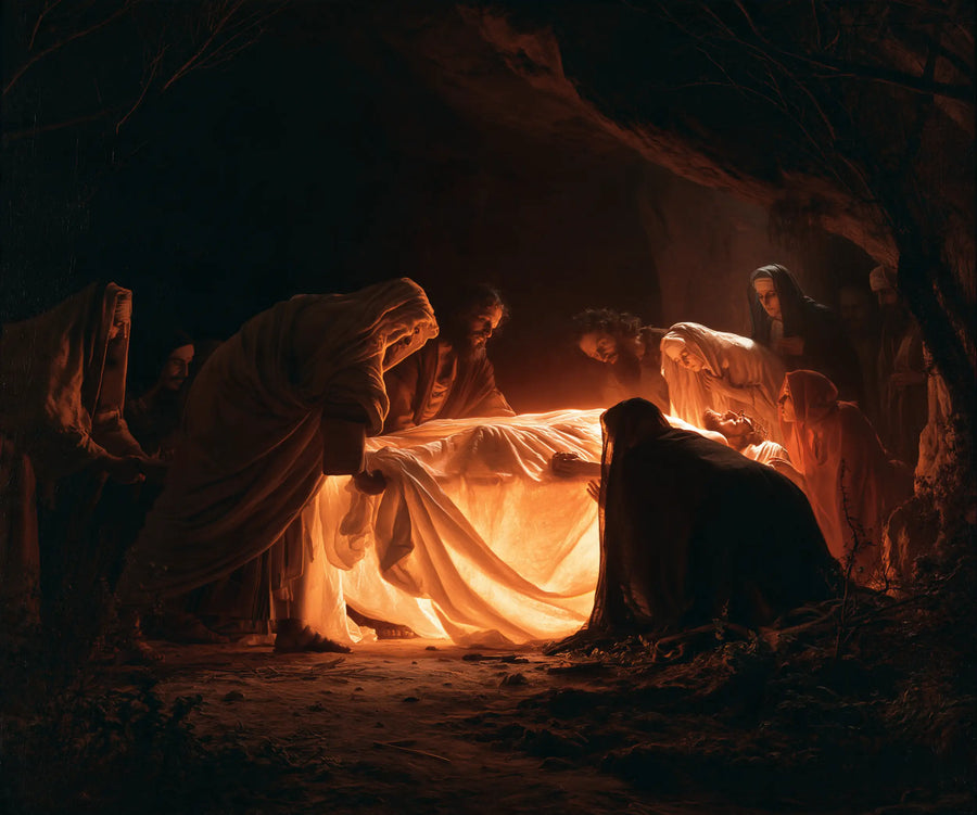 The Entombment of Jesus Christ - Divine Light · Landscape n° 3