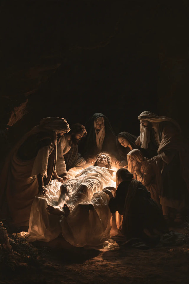 The Entombment of Jesus Christ - Divine Light · Portrait n° 14