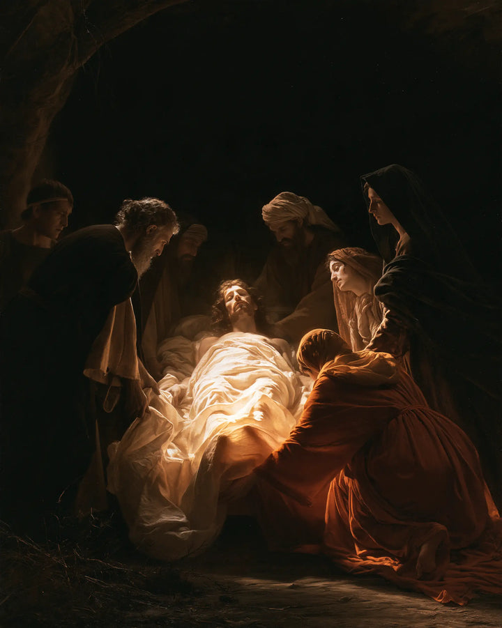 The Entombment of Jesus Christ - Divine Light · Portrait n° 21