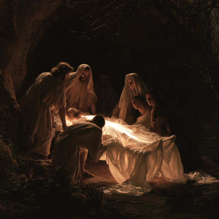 The Entombment of Jesus Christ - Divine Light · Square n° 2