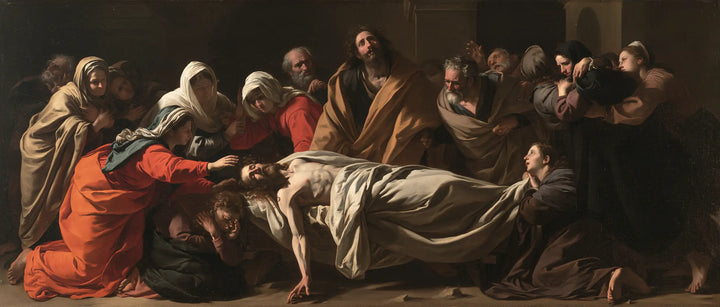 The Entombment of Jesus Christ — The Arm Surrendered Among the Witnesses