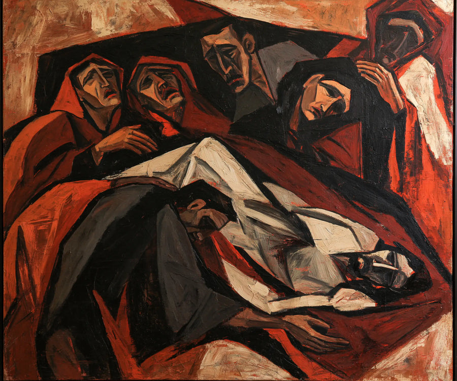 The Entombment of Jesus Christ - Expressionist · Landscape n° 1