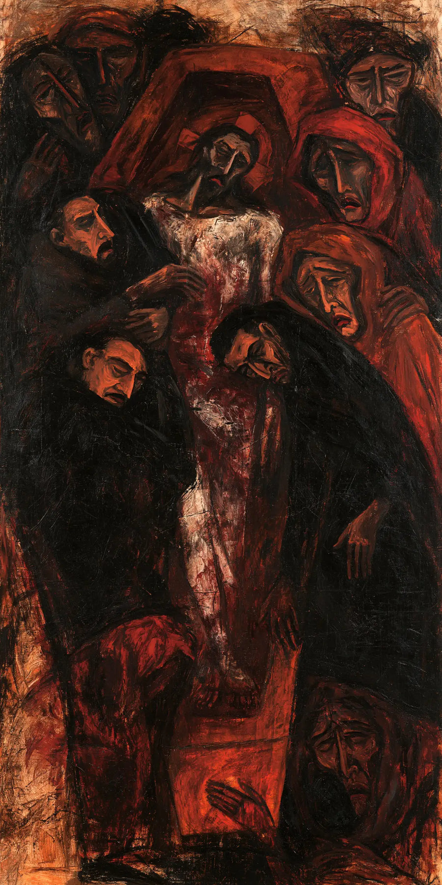 The Entombment of Jesus Christ - Expressionist · Portrait n° 3
