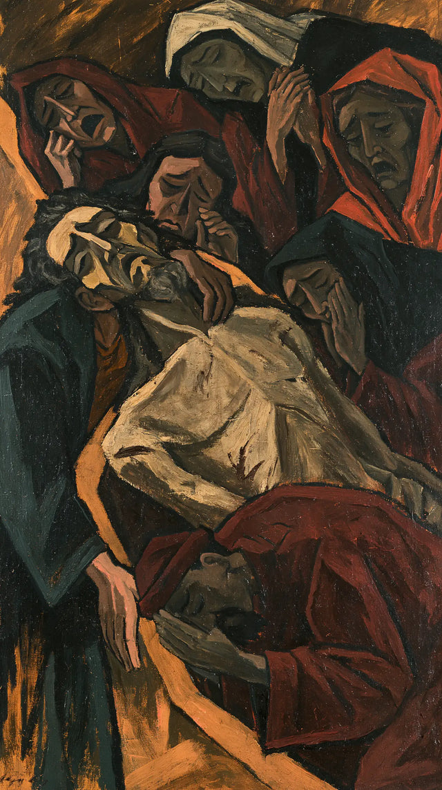 The Entombment of Jesus Christ — Linen in Earthen Folds