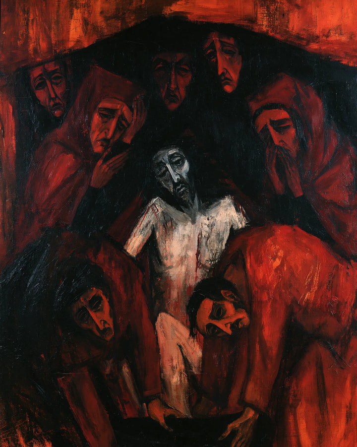 The Entombment of Jesus Christ — The White Face at the Heart of Shadows