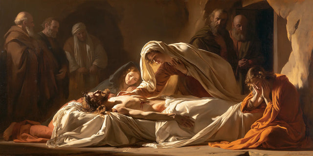 The Entombment of Jesus Christ - Intimate Mourning · Landscape n° 4