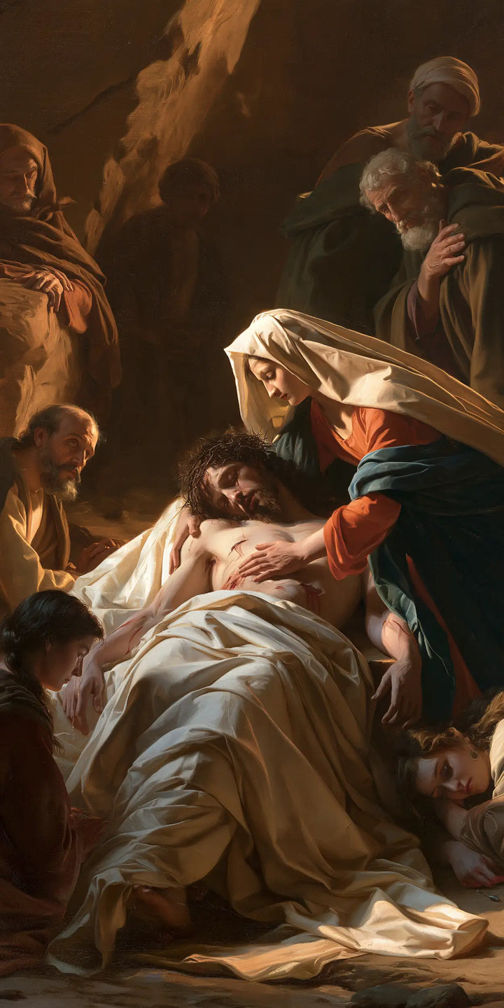 The Entombment of Jesus Christ - Intimate Mourning · Portrait n° 1