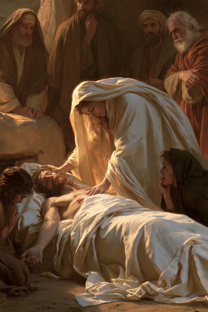 The Entombment of Jesus Christ — Gentleness Beneath the Great Veil