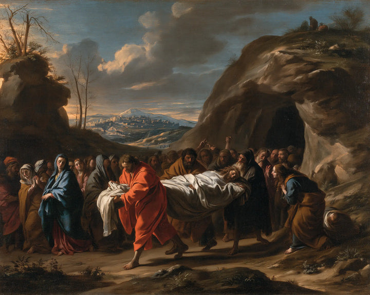 The Entombment of Jesus Christ — The Red-Clad Step on Stony Ground