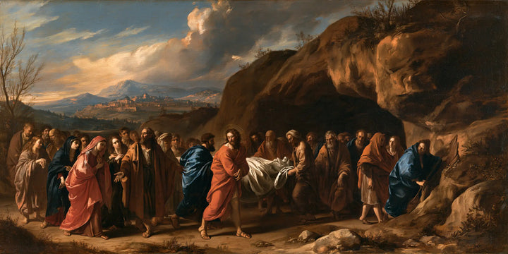 The Entombment of Jesus Christ — The Bearers at the Foot of the Russet Rock