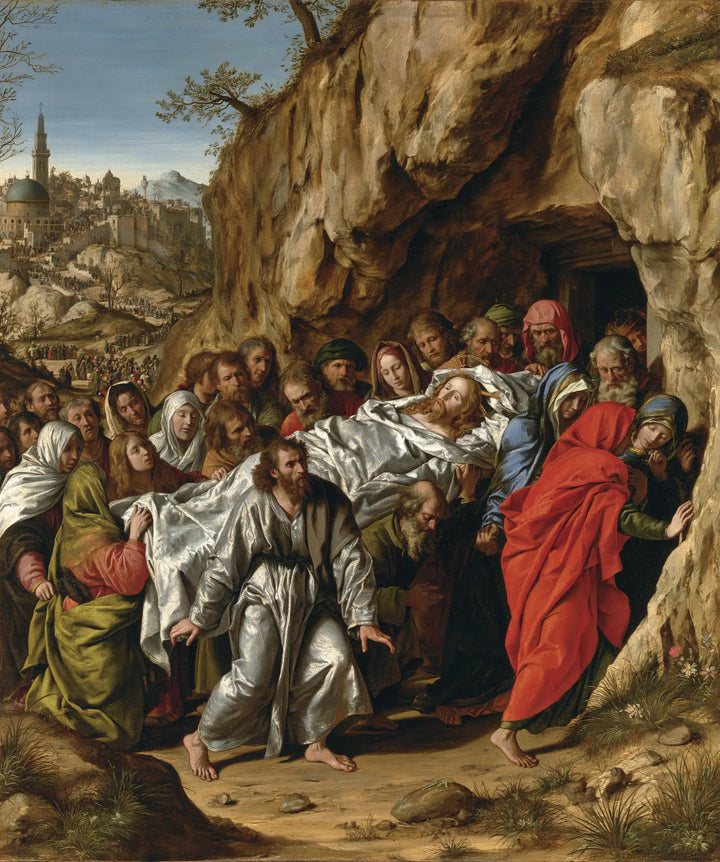 The Entombment of Jesus Christ — The Procession with the Turning Red Cloak