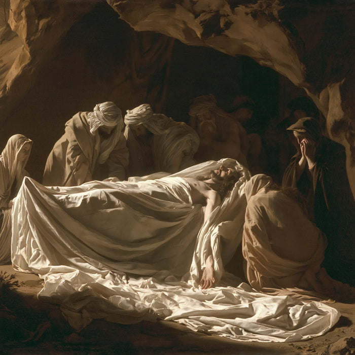 The Entombment of Jesus Christ - Sacred Silence · Square n° 1