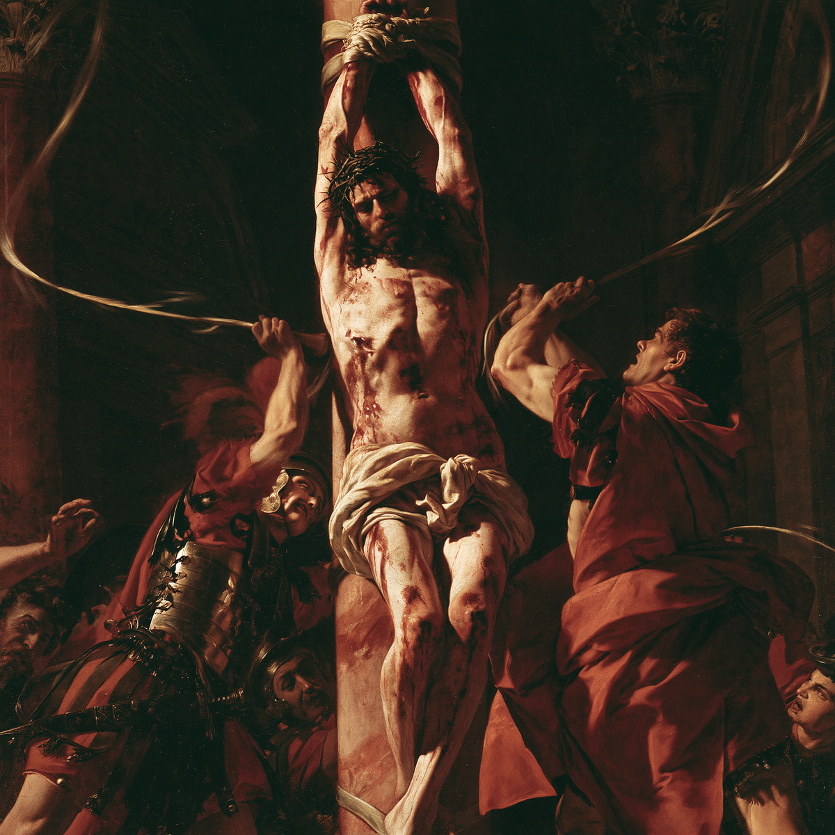 La Flagellazione di Cristo - Esplosione di movimento · Carré n° 2 - Arte cristiana