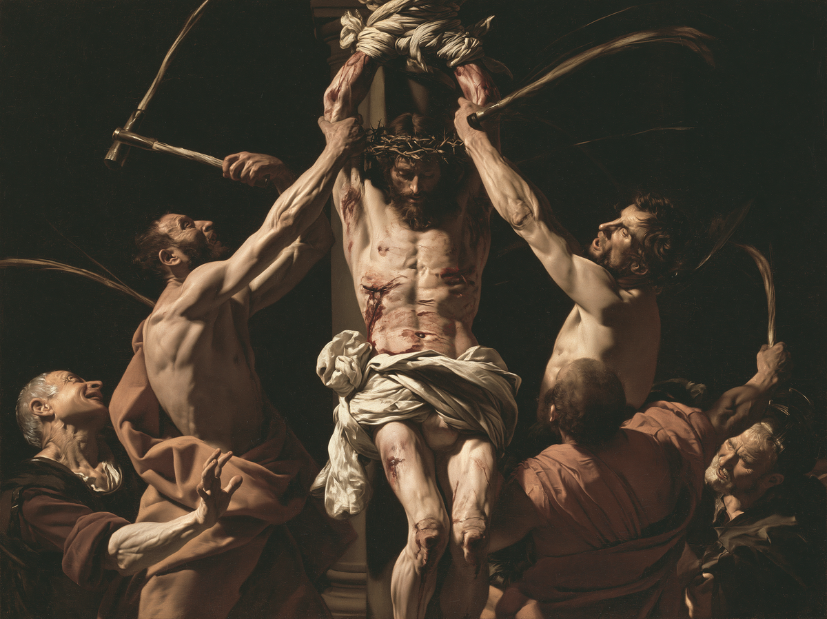 La Flagellazione di Cristo - Esplosione di movimento · Paesaggio n° 9 - Arte cristiana