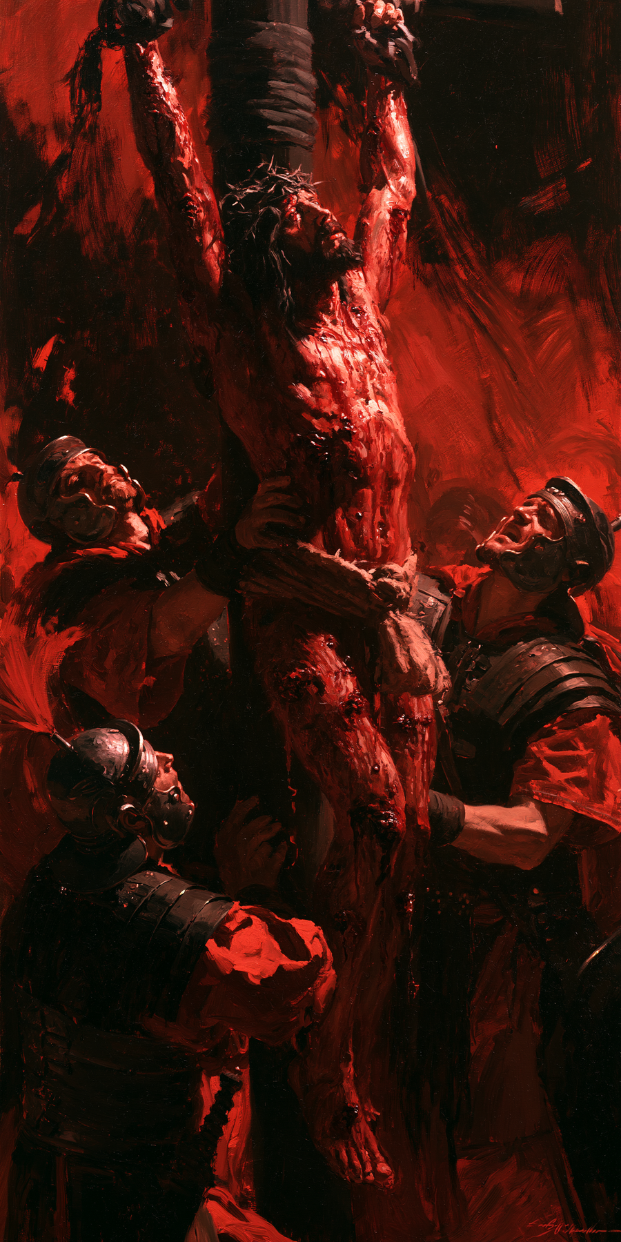 The Flagellation of Christ - Expressionist · Portrait n° 2