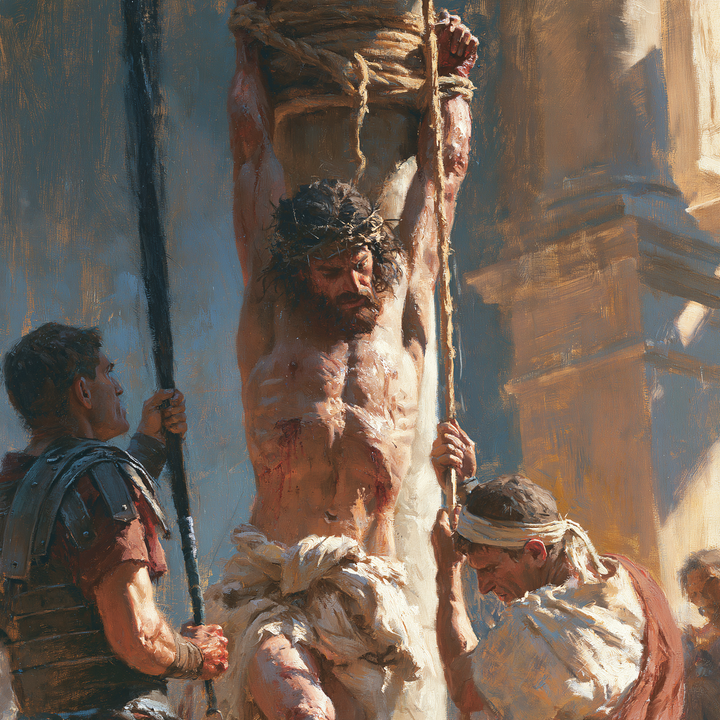 La Flagellazione di Cristo - Impressionista · Carré n° 1