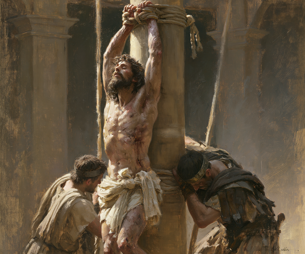 La Flagellazione di Cristo - Impressionista · Paesaggio n° 4 - Arte cristiana