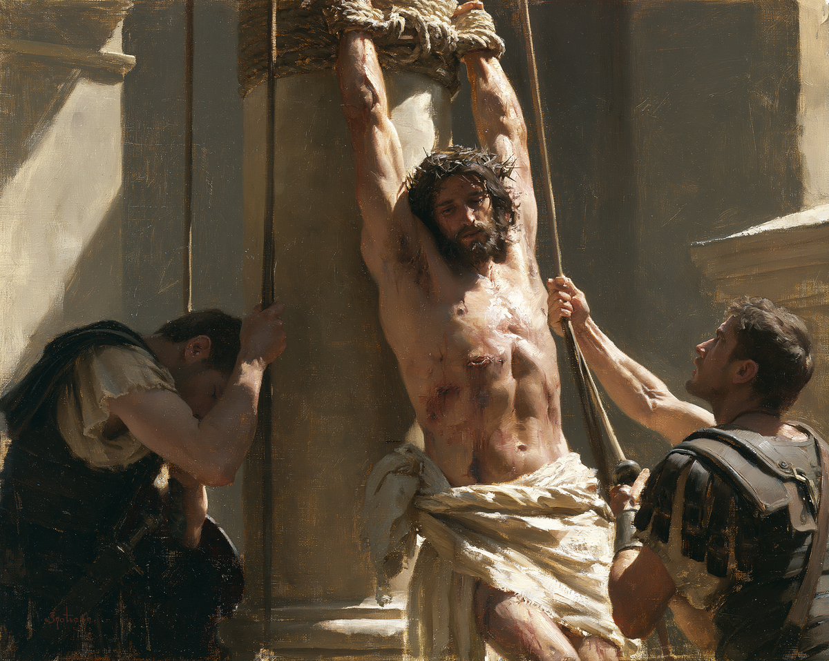 The Flagellation of Christ — The Cast Shadow of the Ordeal