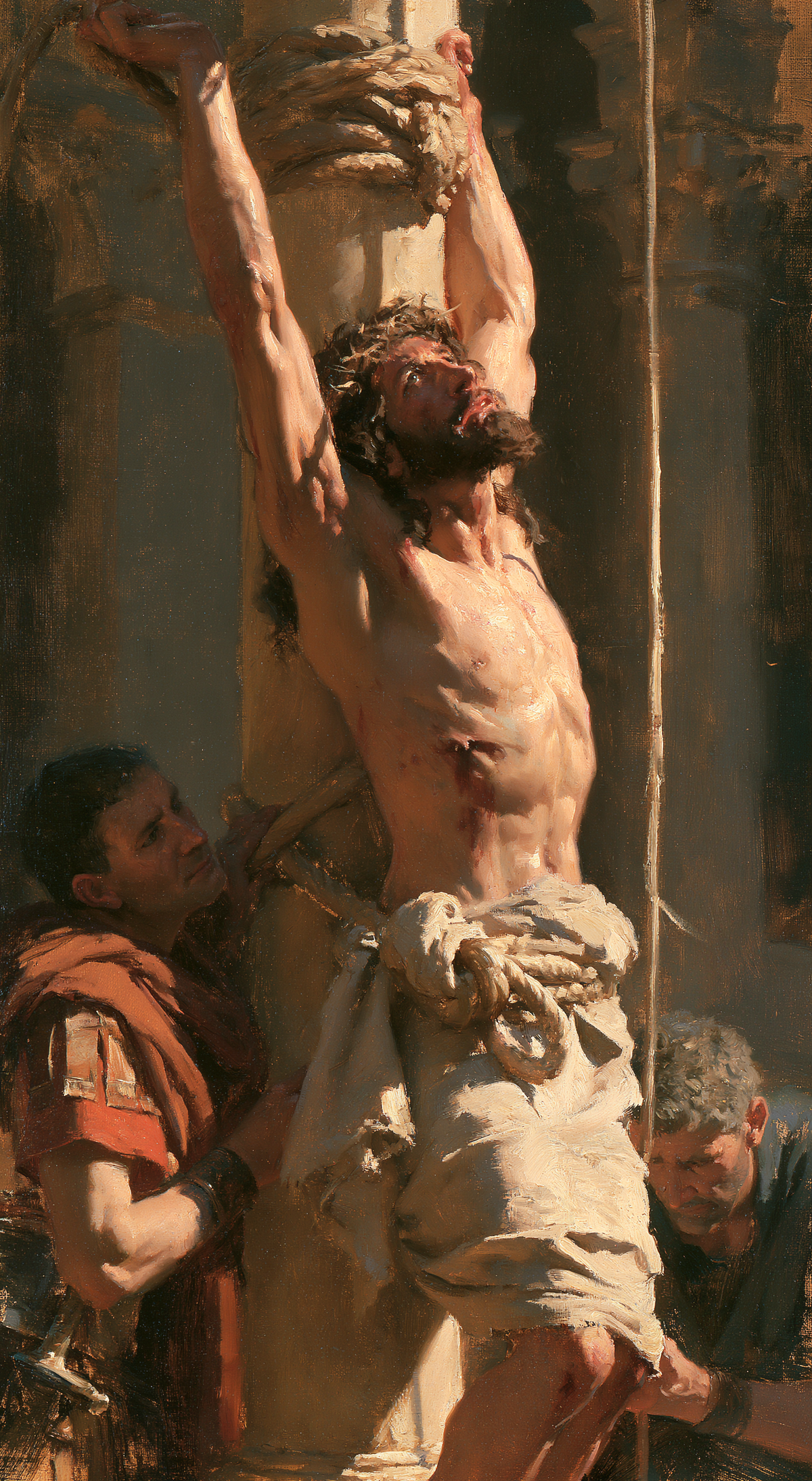 La Flagellazione di Cristo - Impressionista · Ritratto n° 7 - Arte cristiana