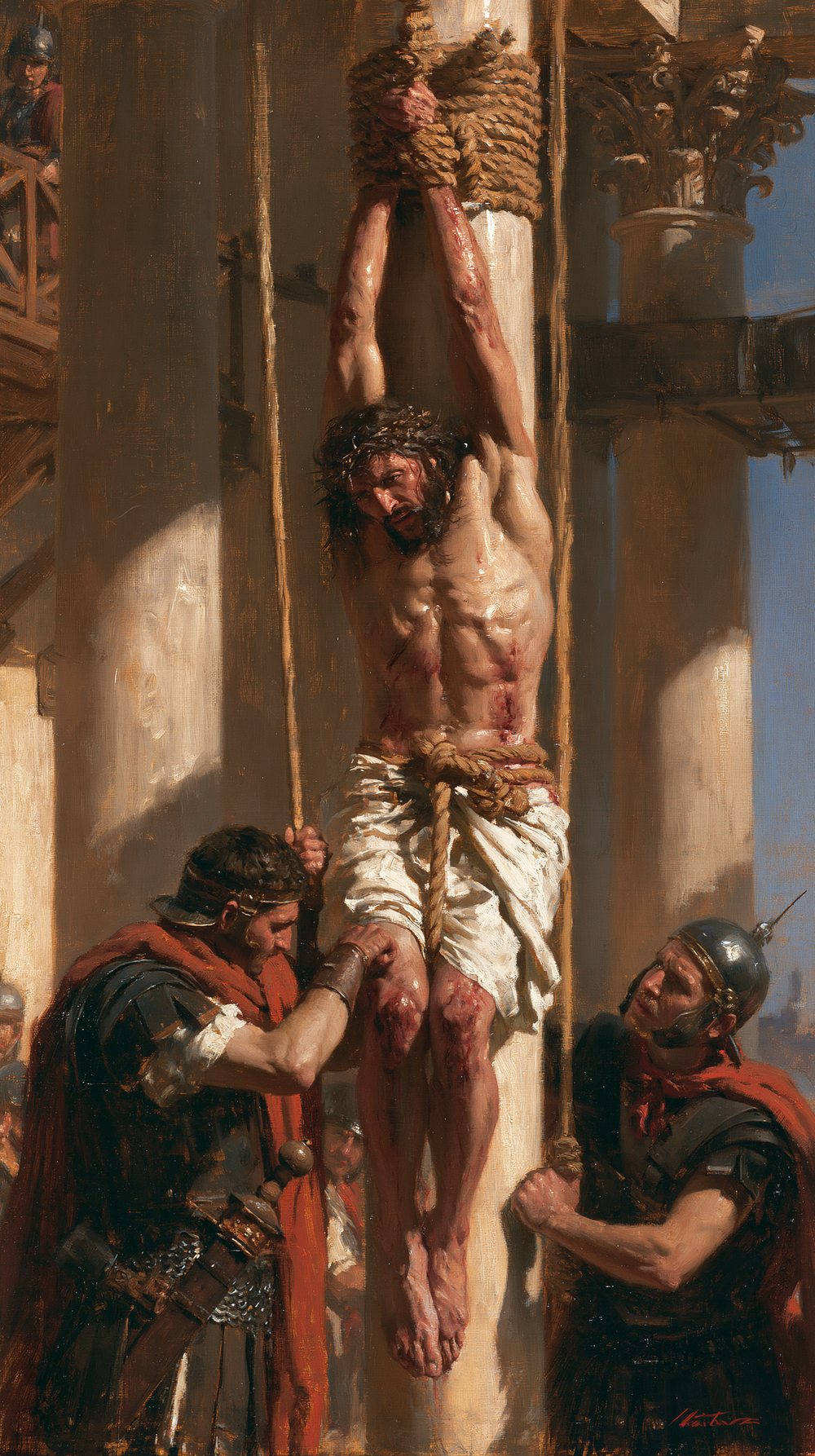 La Flagellazione di Cristo - Impressionista · Ritratto n° 8 - Arte cristiana