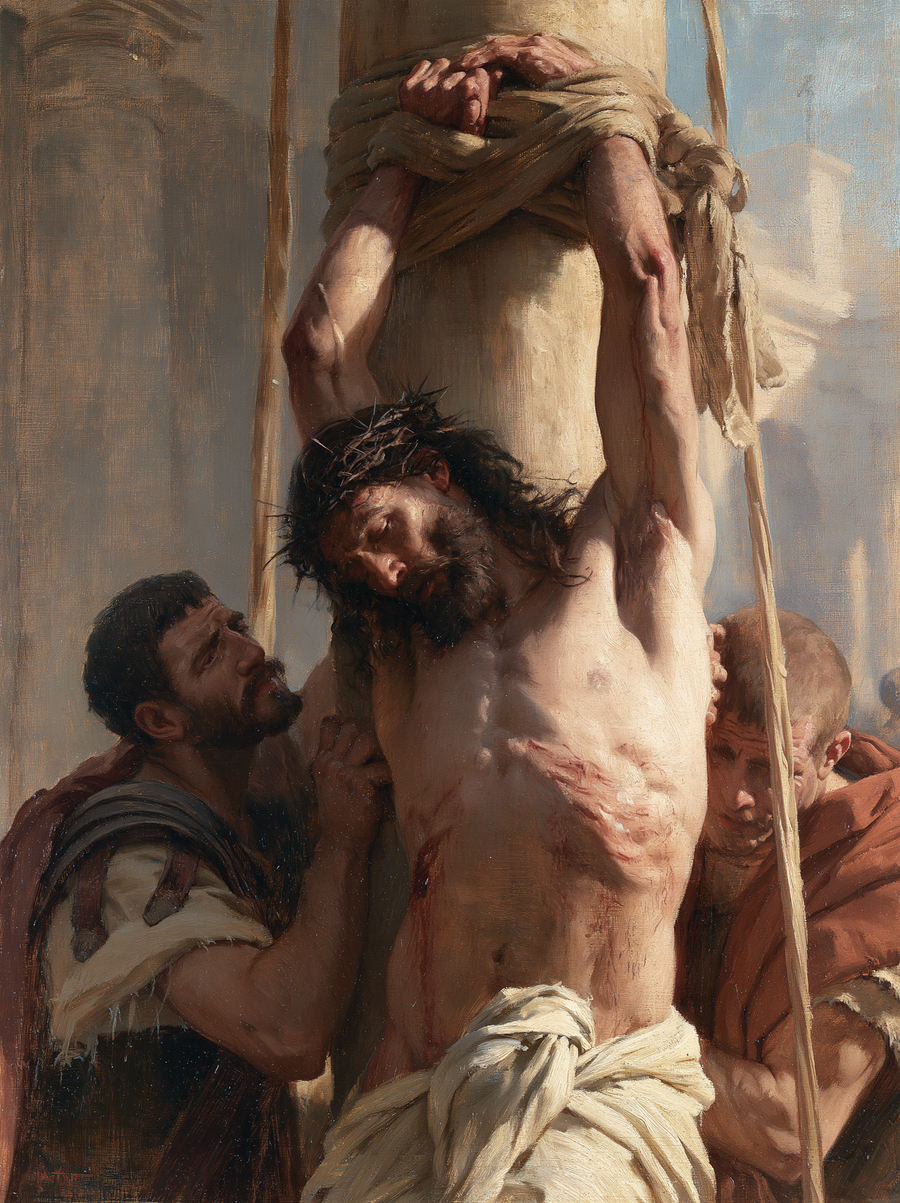 La Flagellazione di Cristo - Impressionista · Ritratto n° 11