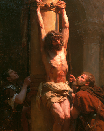 The Flagellation of Christ - Impressionist · Portrait n° 14