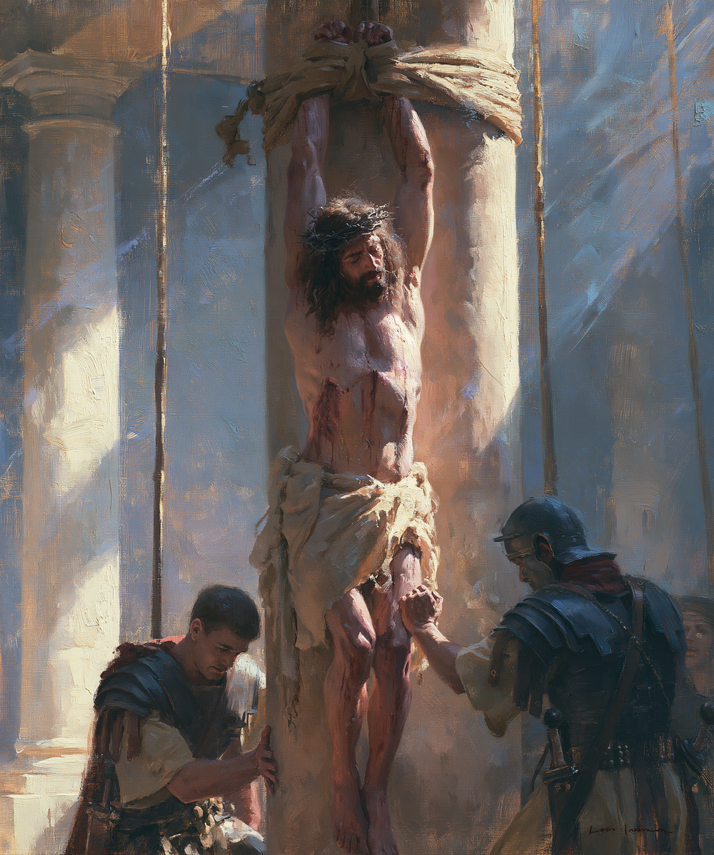 La Flagellazione di Cristo - Impressionista · Ritratto n° 15 - Arte cristiana