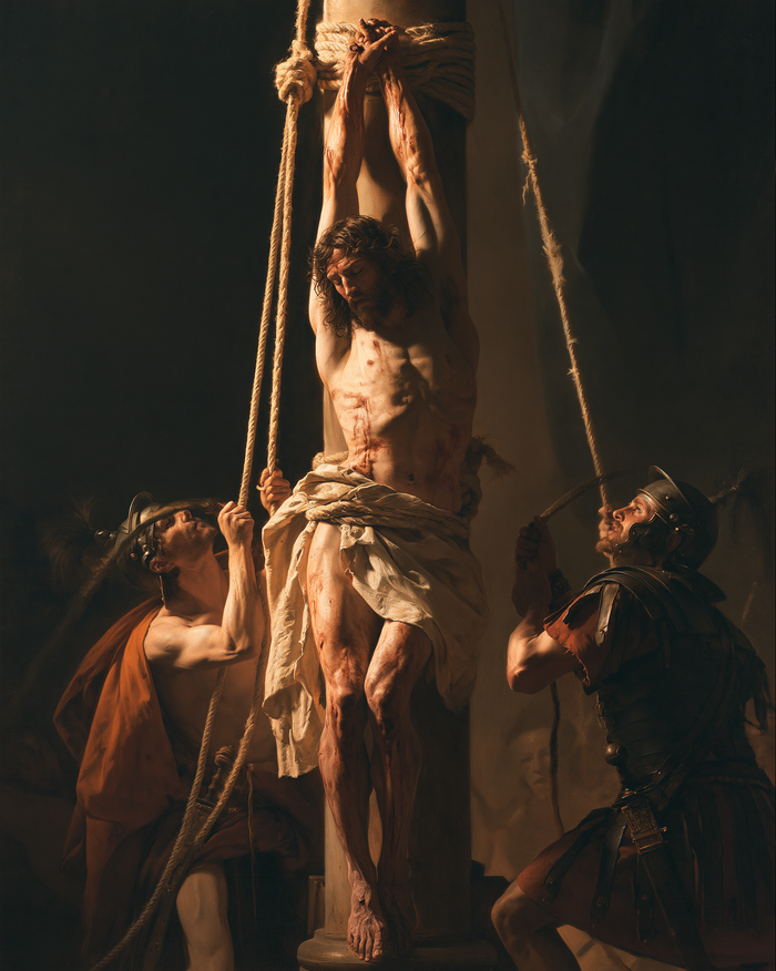 The Flagellation of Christ - Divine Light · Portrait n° 13