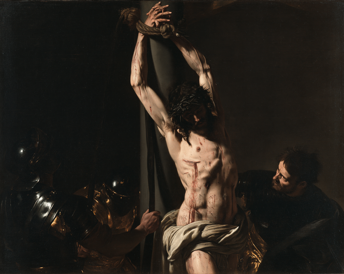 La Flagellazione di Cristo - Nero e oro · Paesaggio n° 1