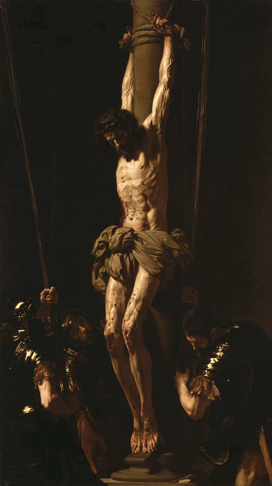 La Flagellazione di Cristo - Nero e oro · Ritratto n° 5