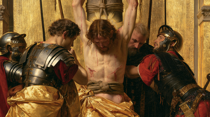 La Flagellazione di Cristo - Sacro d'Oro · Paesaggio n° 1