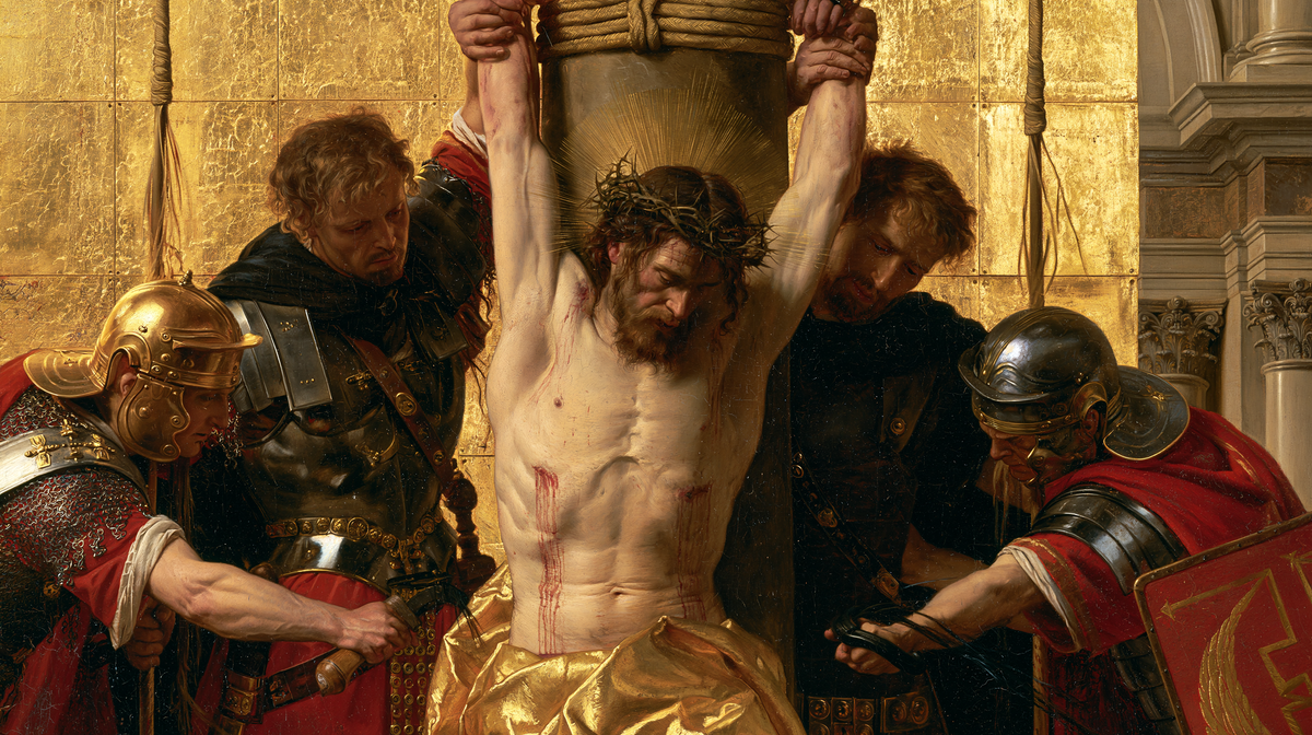 La Flagellazione di Cristo - Sacro d'Oro · Paesaggio n° 2 - Arte cristiana