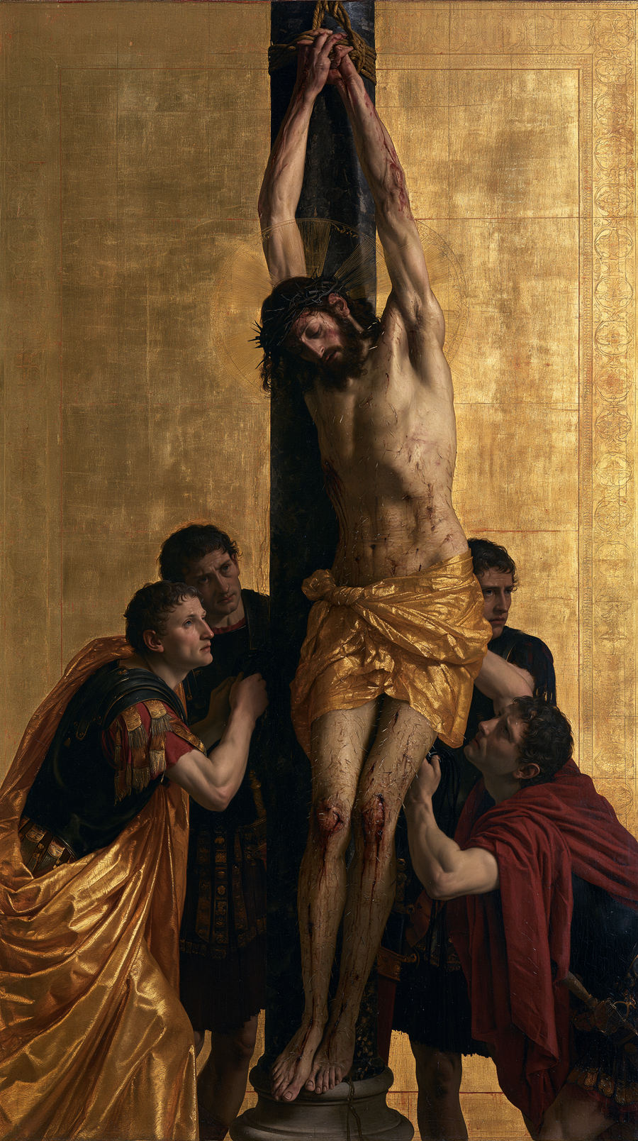 La Flagellazione di Cristo - Sacro d'Oro · Ritratto n° 3