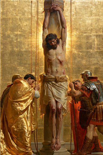 La Flagellazione di Cristo - Sacro d'Oro · Ritratto n° 4