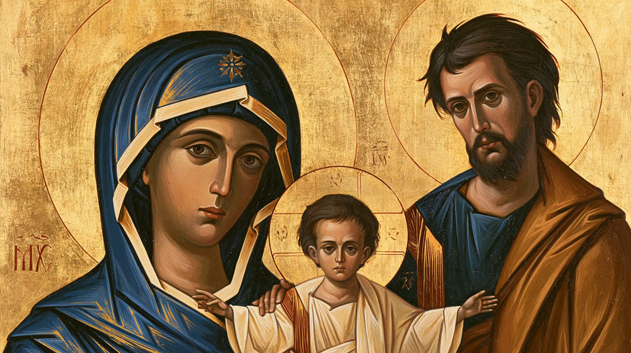 The Holy Family - Contemporary Byzantine · Landscape n° 6