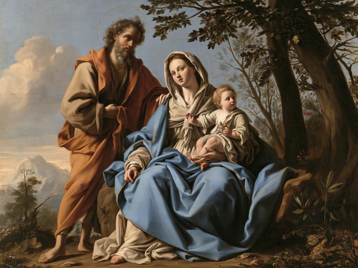 The Holy Family - Florentine Renaissance · Landscape n° 3