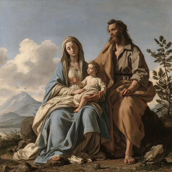 The Holy Family - Florentine Renaissance · Square n° 5