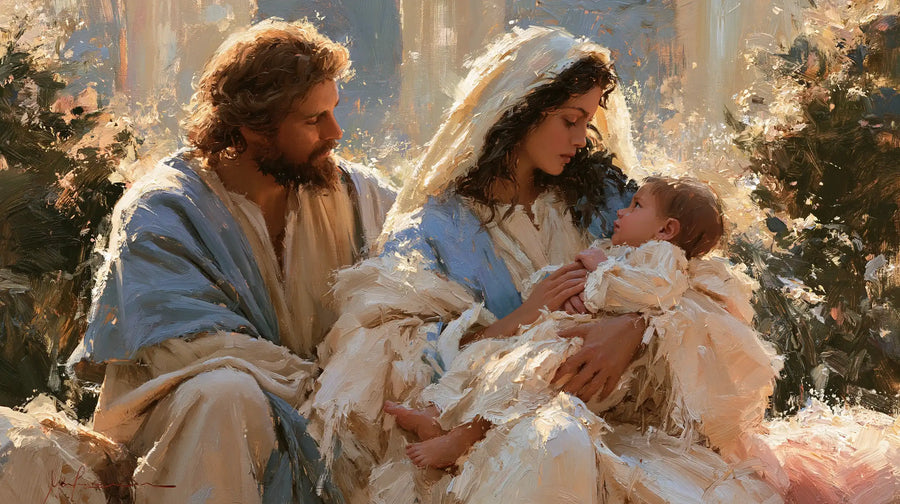 The Holy Family - Impressionist · Landscape n° 15