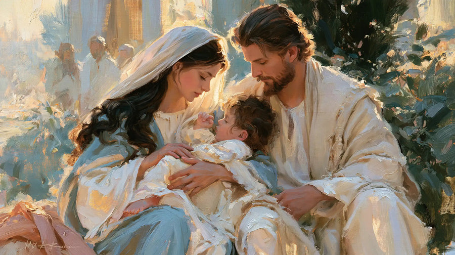 The Holy Family - Impressionist · Landscape n° 16