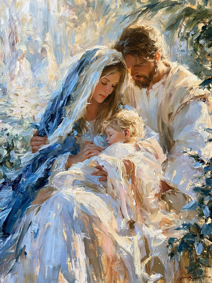 The Holy Family - Impressionist · Portrait n° 7