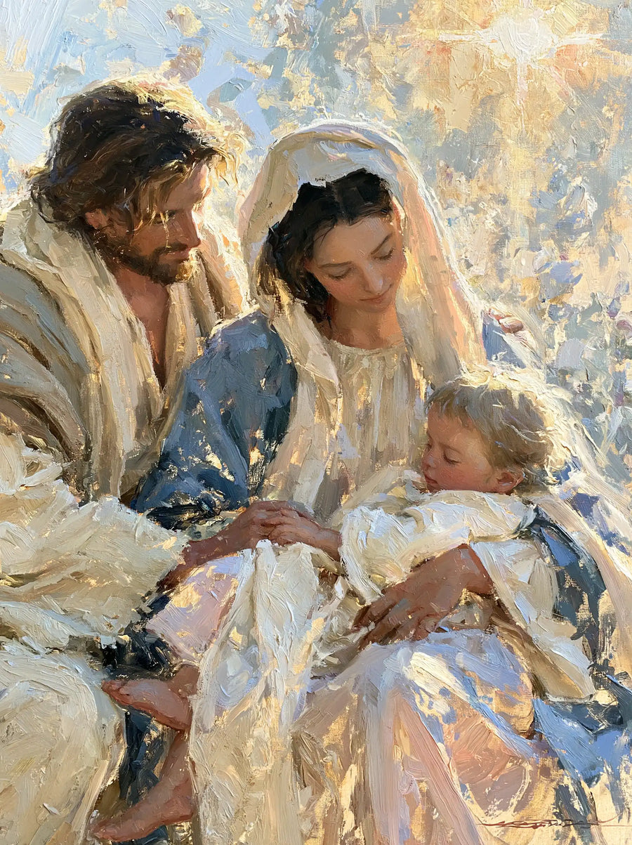 The Holy Family - Impressionist · Portrait n° 10