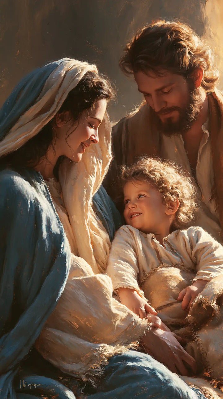 The Holy Family - Joy of the Holy Family · Portrait n° 1